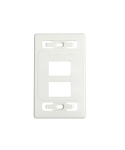 MX-FP-S-04-02B - MX-FP-S-04-02B-SIEMON-Placa de pared modular MAX, de 4 salidas, color blanco, versión bulk (Sin Empaque Individual) - Relematic.mx - MXFPS0402B-p
