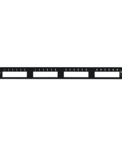 MX-PNL-24-SIEMON-Patch Panel MAX Modular (Vacío), de 24 Puertos, Plano, 1UR