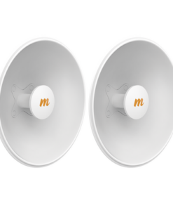 N5-X25-2PACK-MIMOSA NETWORKS-Antenas Modulares Dual Slant, 4.9 - 6.4 GHz, Dimensiones (42.9 cm), Apertura 8 ° Ganancia de 25 dBi, Diseñada para radio C5x 