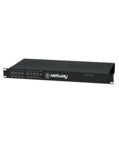 NETWAY8-ALTRONIX-Midspan de 8 puertos, montaje en rack de 19". Ofrece alimentación PoE a los dispositivos alcanzando distancias de hasta 600m.