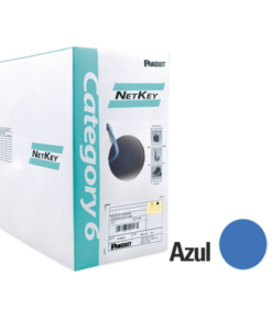 NUC6C04BU-FE - NUC6C04BU-FE-PANDUIT-Bobina de Cable UTP 305 m. de Cobre, NetKey, Reelex, Azul, Categoría 6 (24 AWG), 1000Mbps, PVC (CM), de 4 pares - Relematic.mx - NUC6C04BUFE-p