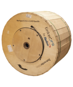 OC-FIG8-06C/4KM - OC-FIG8-06C/4KM-LINKEDPRO BY FIBERHOME-Carrete de 4 km de Fibra Óptica Aérea Mini Figura 8, G.652D, Monomodo de 6 Hilos, Exterior, Span 80, Loose Tube - Relematic.mx - OCFIG806C_4KM-p