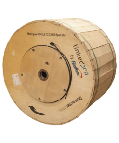 OC-FIG8-12C/4KM - OC-FIG8-12C/4KM-LINKEDPRO BY FIBERHOME-Carrete de 4 km de Fibra Óptica Aérea Mini Figura 8, G.652D, Monomodo de 12 Hilos, Exterior, Span 80, Loose Tube - Relematic.mx - OCFIG812C_4KM-p