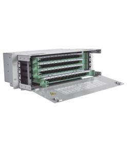 ODU19RP-CSS96-B-FIBERHOME-Distribuidor de Fibra Óptica para 96 Empalmes, con 96 Acopladores SC/APC y 96 Pigtails, 19, 4 UR