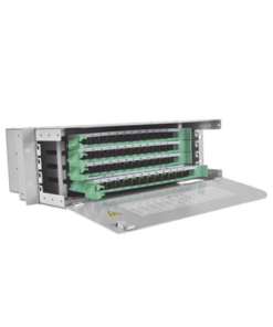 ODU19T-A48-A - ODU19T-A48-A-FIBERHOME-Distribuidor de Fibra Óptica para 48 empalmes, con 48 acopladores SC/APC y 48 pigtails, 19", 3 UR - Relematic.mx - ODU19TA48A-p
