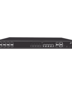 P1201-08 - P1201-08-TP-LINK-OLT de 8 puertos GPON, hasta 1024 ONUs, 4 puertos combo (RJ45 + SFP) Gigabit + 2 puertos SFP+ 10GbE, 2 fuentes AC (incluidas) - Relematic.mx - P120108-p