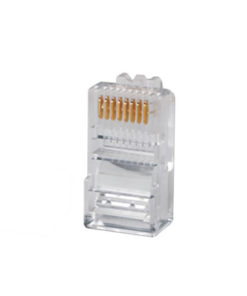 P-8-8 - P-8-8-SIEMON-Plug RJ45 Cat5e, Para Cable UTP Calibre 22 a 26 AWG, Chapado en Oro de 50 micras - Relematic.mx - P88-p