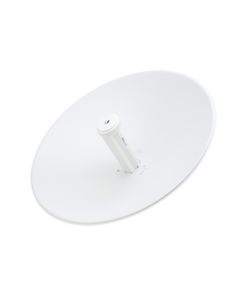 PBE-5AC-500-UBIQUITI-PowerBeam airMAX AC hasta 450 Mbps, frecuencia 5 GHz (5150 - 5875 MHz) con antena tipo plato de 27 dBi, radomo incluido