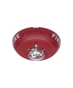 PC2-RL - PC2-RL-SYSTEM SENSOR-Sirena con Lámpara Estroboscópica, Montaje en Techo, Nivel de Candelas Seleccionable, Color Rojo, Nuevo Diseño Moderno y Elegante y Menor Consumo de Corriente - Relematic.mx - PC2RL-p