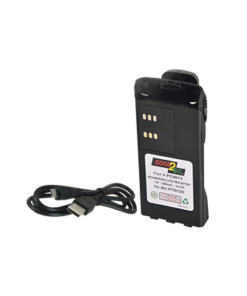 PCHNN9013-POWER PRODUCTS- Batería con cargador USB integrado de Li-Ion 2000MAH  con clip  para radios Motorola HT750/1250, PRO5150/5550/7150/7350/7550