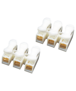PCON3-EPCOM POWERLINE-Conector tipo PUSH de 3 Contactos / Para una Conexión Rápida / Puentes de Cables