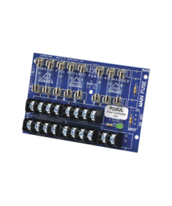 PD8UL-ALTRONIX-Tablero distribuidor de voltaje, 8 salidas con fusible de protección. Para uso con Fuentes de poder ALTRONIX.