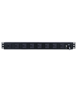 PDU15B2F8R-CYBERPOWER-PDU Básico Para Distribución de Energía, Con 8 Tomas NEMA 5-15R Traseras y 2 Tomas 5-15R Frontales, 1UR, 15 Amp, 120 Vca