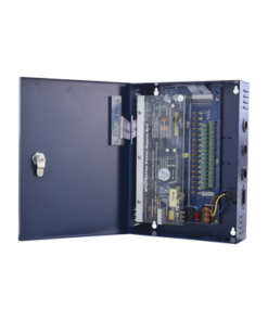 PLK-12-DC-16A-EPCOM POWERLINE-Fuente de poder profesional de 12-14.8 Vcc @ 16 Amper ; para 16 cámaras , Voltaje de entrada : 96-264 Vca, con capacidad de batería de respaldo, requiere batería. 