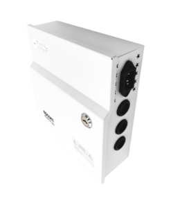 PLK-12-DC-8A-BK - PLK12DC8ABK-EPCOM POWERLINE- Fuente de Poder con ajuste de voltaje de 11- 15 Vcc / 10 A / 9 Salidas / Capacidad de Batería de Respaldo / Requiere Batería / Voltaje de Entrada 96-264 Vca - Relematic.mx - PLK12DC8ABK-p