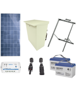 PLRAD-FV-EPCOM POWERLINE-Kit de energía solar de 12 Vcc para alimentar radar de velocidad X-RADAR1