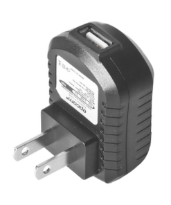 PLUSB1000-EPCOM POWERLINE-Cargador USB profesional de 1 Puerto, de 5 Vcc, 1 Amper Para Smartphones y Tablets; Voltaje de entrada de 100-240 Vca
