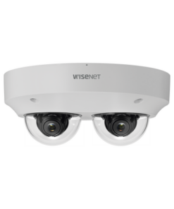PNM-9000VD-HANWHA VISION-Camara IP Multi-sensor Multi-direccional, Capacidad 2 lentes de 5MP, H.265 + WiseStream II, WDR 120dB, Exterior IP66, IK10 