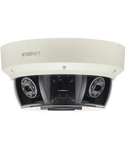 PNM-9080VQ-HANWHA VISION-Cámara IP Multisensor 8MP ( 4 Sensores de 2MP) WDR 120 DB, Lente Motorizado 2.8 - 12 MM, 12Vcc/ POE+ /IP66 /IK10