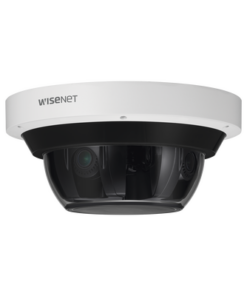 PNM-9084RQZ-HANWHA VISION-Cámara IP Multisensor 8MP ( 4 Sensores de 2MP) WDR 120 DB, Lente Motorizado 2.8 - 12 MM, 12Vcc/ POE+ /IP66 /IK10