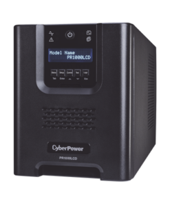 PR1000LCD-CYBERPOWER-UPS de 1000 VA/1000 W, Topología Línea Interactiva, Entrada 120 Vca NEMA 5-15P, Onda Senoidal Pura, Tipo Torre, Con 8 Tomas NEMA 5-15R