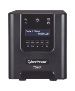 PR750LCD - PR750LCD-CYBERPOWER-UPS de 750 VA/525 W, Topología Línea Interactiva, Entrada 120 Vca NEMA 5-15P, Onda Senoidal Pura, Tipo Torre, Con 6 Tomas NEMA 5-15R - Relematic.mx - PR750LCD-p