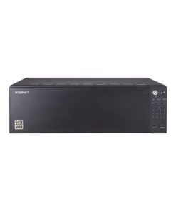 PRN-4011-HANWHA VISION-NVR de 64 canales / Soporta grabación hasta 12MP / H.265 & Wisestream / Capacidad de procesamiento 400Mpbs / 4 Puertos de Red / Función ARB y Failover