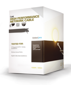 PRO-CAT-6 - PRO-CAT-6-LINKEDPRO BY EPCOM-Bobina de Cable de 305 m (1000 ft) Cat6 aleación de Cobre y Aluminio ( CCA ), color Azul Versión Económica. Uso en interior. - Relematic.mx - PROCAT6-p