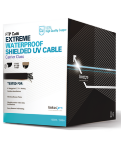 PRO-CAT-6-EXT-LITE - PRO-CAT-6-EXT-LITE-LINKEDPRO BY EPCOM-Bobina de cable 305 Metros Cat6+ CALIBRE 23, Climas EXTREMOS, Color negro, sin blindar, para intemperie. - Relematic.mx - PROCAT6EXTLITE-p