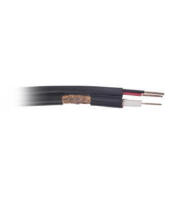 PRO-RG-59VB - PRO-RG-59VB-EPCOM POWERLINE-Bobina de cable coaxial RG59 de 152 m con 95% de cobre y 2 conductores calibre 18 para alimentación, para Aplicaciones de CCTV Color Negro - Relematic.mx - PRORG59VB-p