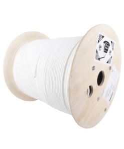 PSL7004WH-CED-PANDUIT-Bobina de Cable Blindado S/FTP de 4 Pares, Cat7, Inmune a Ruido e Interferencias, LSZH (Bajo Humo, Cero Halógenos), Color Blanco, Bobina de 500 Metros (1640 Pies)