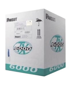 PUR6004WH-W - PUR6004WH-W-PANDUIT-Bobina de Cable UTP 305 m. de Cobre, Blanco, Categoría 6 Mejorado (23 AWG), PVC (CMR, Riser), de 4 pares - Relematic.mx - PUR6004WHW-p