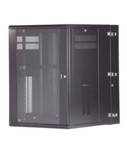 PZWMC1830W-PANDUIT-Gabinete PanZone de Montaje en Pared, de 19in, Puerta con Ventana de Seguridad, 18 UR, 762mm de Profundidad, Color Negro