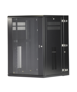 PZWMC18W - PZWMC18W-PANDUIT-Gabinete PanZone de Montaje en Pared, de 19in, Puerta con Ventana de Seguridad, 18 UR, 635mm de Profundidad, Color Negro - Relematic.mx - PZWMC18W-p