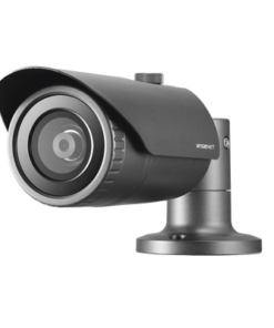 QNO-7030R-HANWHA VISION-Cámara IP Tipo Bala Antivandálica 4 Megapixel / Lente 6mm / IR 30M / WDR 120db / Exterior IP66 / H.265 & WiseStream