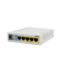 RB260GSP - RB260GSP-MIKROTIK-(RB260GSP) Switch Mikrotik 5 puertos PoE (Pasivo) (1in/4out) Gigabit Ethernet y 1 SFP - Relematic.mx - RB260GSP-p