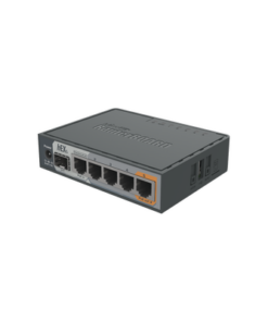 RB760IGS-MIKROTIK-(hEX S) Router Dual Core, 5 puertos Gigabit, 1 Puerto SFP, PoE in, PoE Out