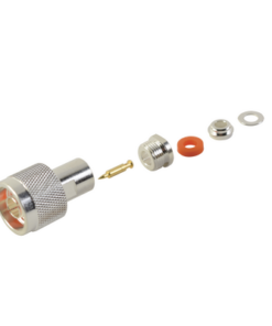 RFN-1000-1S - RFN-1000-1S-RF INDUSTRIES,LTD-Conector N Macho de Rosca para RG-58/U, RG-142/U, Plata/ Oro/ Teflón. - Relematic.mx - RFN10001S-p