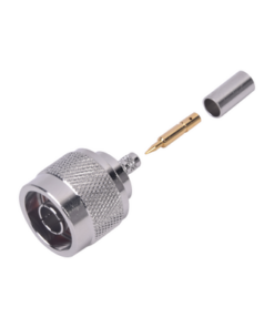 RFN-1005-2N - RFN-1005-2N-RF INDUSTRIES,LTD-Conector N Macho de Anillo Plegable para Cables Coaxiales RG-58/U, RG-142/U, LMR-195, Níquel/ Oro/ Teflón.? - Relematic.mx - RFN10052N-p