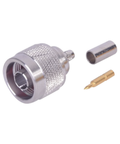 RFN-1005-C1 - RFN-1005-C1-RF INDUSTRIES,LTD-Conector N Macho Coaxial de Anillo Plegable para Cable RG-142/U, Niquel/ Oro/ Teflón. - Relematic.mx - RFN1005C1-p