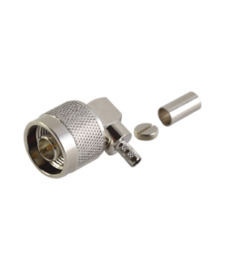 RFN-1009-C-03 - RFN-1009-C-03-RF INDUSTRIES,LTD-Conector N Macho en A/R de Anillo Plegable para Cables RG-58/U, RG-142/U, Niquel/ Oro/ Teflón. - Relematic.mx - RFN1009C03-p