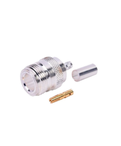RFN-1027 - RFN-1027-RF INDUSTRIES,LTD-Conector N Hembra de Anillo Plegable para Cables RG-58/U, Níquel/ Oro/ Teflón. - Relematic.mx - RFN1027-p