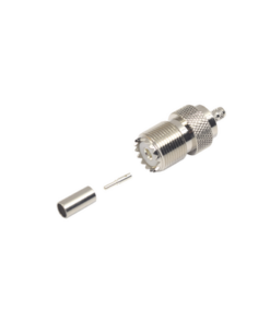 RFU-527 - RFU-527-RF INDUSTRIES,LTD-Conector UHF Hembra (SO-239) en Línea, de Anillo Plegable para Cable RG-58/U, RG-142/U, Níquel/ Plata/ Delrin. - Relematic.mx - RFU527-p
