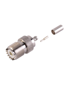 RFU-527-T - RFU-527-T-RF INDUSTRIES,LTD-Conector UHF hembra (SO-239) de anillo plegable para cable RG-58/U, RG-142/U. - Relematic.mx - RFU527T-p