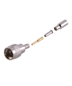 RFU-6003-RF INDUSTRIES,LTD-Conector mini UHF Macho de anillo plegable para cable RG-174/U, BELDEN 8216