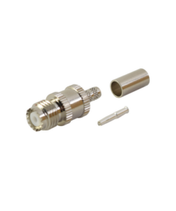 RFU-601-1 - RFU-601-1-RF INDUSTRIES,LTD-Conector Mini UHF Hembra de Anillo Plegable en Cables RG-58/U, RG-142/U, Níquel/ Plata/ Delrin. - Relematic.mx - RFU6011-p