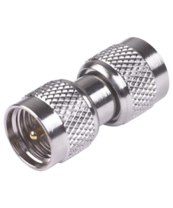 RFU-624-RF INDUSTRIES,LTD-Adaptador Barril, de Conectores Mini-UHF Machos, Níquel/ Oro/ Teflón.