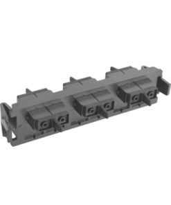 RIC-F-SC6-01 - RIC-F-SC6-01-SIEMON-Placa acopladora de Fibra Óptica Quick-Pack, Con 3 Conectores SC Duplex (6 Fibras), Negro - Relematic.mx - RICFSC601-p