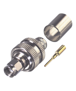 RP-3000-I - RP-3000-I-RF INDUSTRIES,LTD-Conector SMA Macho Inverso de Anillo Plegable para RG-8/U, 9913, LMR-400, Níquel/ Oro/ Teflón. - Relematic.mx - RP3000I-p