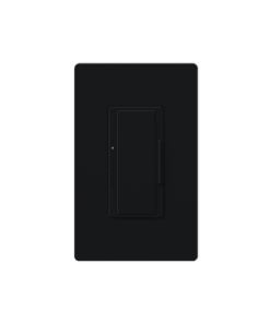 RRD-6CL-BL-LUTRON ELECTRONICS-Atenuador (dimmer) un solo polo/multilocación 120VCA/600W (INC/MLV/HAL) o 150W (CFL/LED), apaga, enciende y atenúa iluminación. No requiere cable neutro, color negro.